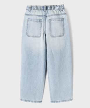 Jean loose en coton délavé garçon vue2 - GEMO (ENFANT) - GEMO