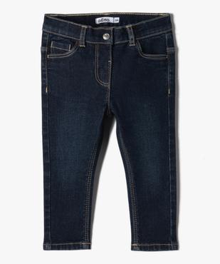 Jean coupe slim bébé fille vue1 - GEMO(BEBE DEBT) - GEMO