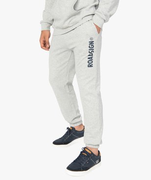 Pantalon de jogging homme en maille imprimée - Roadsign vue1 - ROADSIGN - GEMO
