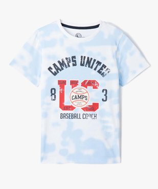 Tee-shirt garçon à manches courtes avec motif XL - Camps United vue2 - CAMPS UNITED - GEMO