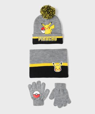 Ensemble hiver garçon (3 pièces) - Pokemon vue1 - POKEMON - GEMO