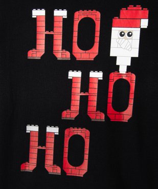 Tee-shirt à manches longues avec motif de Noël garçon - Lego vue2 - LEGO - GEMO