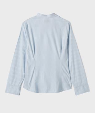 Chemise rayée en coton stretch fille - Camps United vue5 - CAMPS US - GEMO