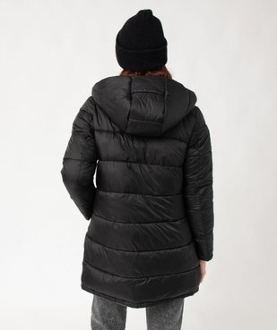 Parka réversible en doudoune femme vue3 - GEMO(FEMME PAP) - GEMO