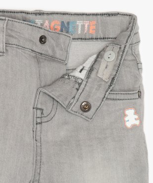 Bermuda bébé garçon aspect délavé – Lulu Castagnette vue2 - LULUCASTAGNETTE - GEMO