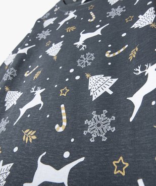 Pyjama fille avec motifs de Noël vue2 - GEMO (ENFANT) - GEMO