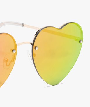 Lunettes de soleil femme forme cœur vue2 - GEMO (ACCESS) - GEMO