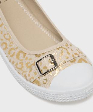 Ballerines en toile avec bout renforcé femme - Follow Me vue6 - FOLLOW ME - GEMO