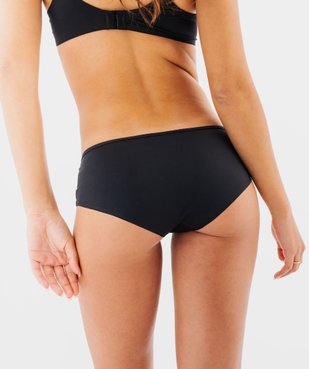 Shorties unis en microfibre femme (lot de 2) vue6 - GEMO 4G FEMME - GEMO