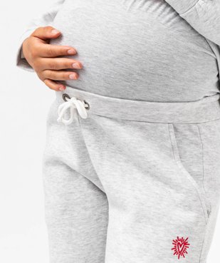 Pantalon de jogging femme spécial maternité vue2 - GEMO (MATER) - GEMO