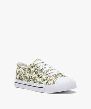 Tennis femme en toile à bout renforcé et fermeture lacets vue2 - Nikesneakers C4G FEMME - Nikesneakers