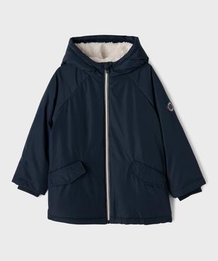 Blouson à capuche avec doublure chaude garçon - LuluCastagnette vue1 - LULUCASTAGNETTE - GEMO