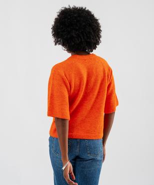 Poncho en maille à col rond femme vue3 - GEMO (ACCESS) - GEMO