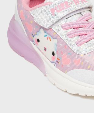 Baskets basses légères en mesh à scratch fille - Gabby et La Maison Magique vue6 - GABBY - GEMO