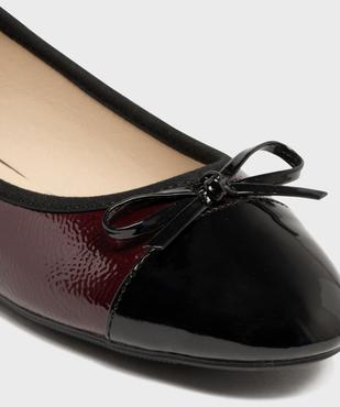 Ballerines vernies bicolores femme vue7 - VALENTINA BALDA - GEMO