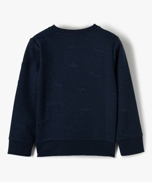 Sweat garçon avec motifs en relief vue3 - GEMO (ENFANT) - GEMO