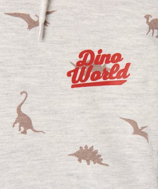 Sweat garçon à capuche avec motif vue2 - GEMO (ENFANT) - GEMO