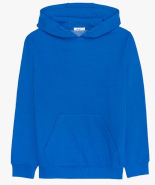 Sweat garçon molletonné avec capuche vue1 - GEMO (JUNIOR) - GEMO