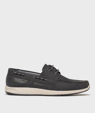 Chaussures bateau avec semelle intérieure cuir homme - Urban Steps vue2 - URBAN STEPS - GEMO