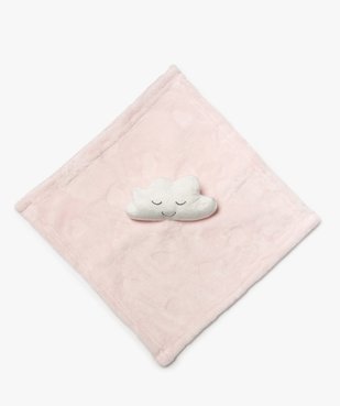 Doudou plat nuage en maille peluche extra douce vue2 - GEMO (ACCESS) - GEMO