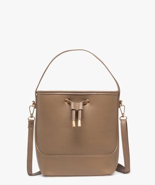 Sac seau à bandoulière amovible femme vue1 - GEMO (ACCESS) - GEMO