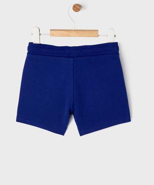 Short en maille avec ceinture ajustable bébé garçon vue3 - GEMO 4G BEBE - GEMO
