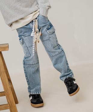 Jean cargo délavé garçon vue5 - GEMO (ENFANT) - GEMO