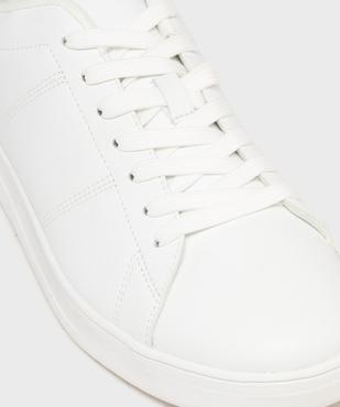 Baskets basses à lacets unies look urbain homme - 5 Miles vue6 - 5 MILES - GEMO