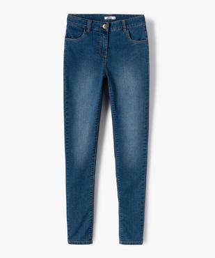 Jean fille coupe Slim ultra stretch vue1 - GEMO 4G FILLE - GEMO