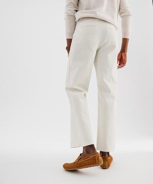 Pantalon chino coupe large homme vue5 - GEMO 4G HOMME - GEMO