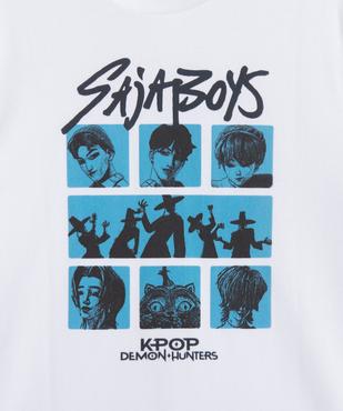 Tee-shirt manches courtes motif Saja Boys garçon - K-Pop Demon Hunters vue2 - KPOP DEMON HUNTERS - GEMO