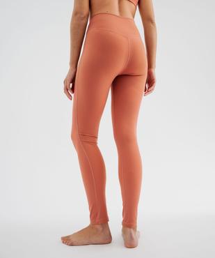 Legging de sport taille haute femme vue5 - GEMO(FEMME PAP) - GEMO