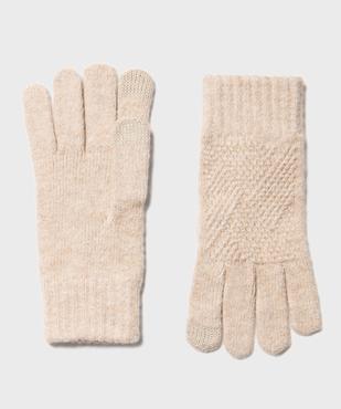 Gants en maille fantaisie femme vue1 - GEMO (ACCESS) - GEMO