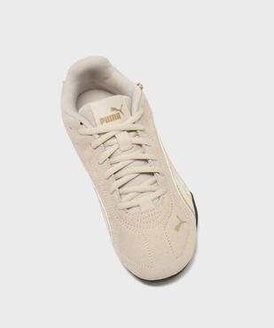 Tennis fines en suédine avec charms femme - Puma vue5 - PUMA - GEMO