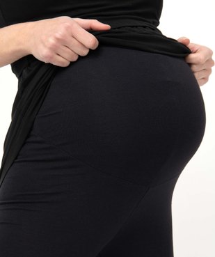 Legging de grossesse long uni vue2 - GEMO 4G MATERN - GEMO