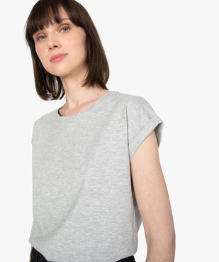 Tee-shirt femme à manches courtes et col rond vue2 - Nikesneakers C4G FEMME - Nikesneakers