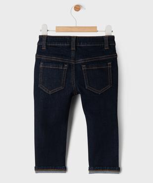 Jean slim extensible bébé garçon vue3 - GEMO 4G BEBE - GEMO