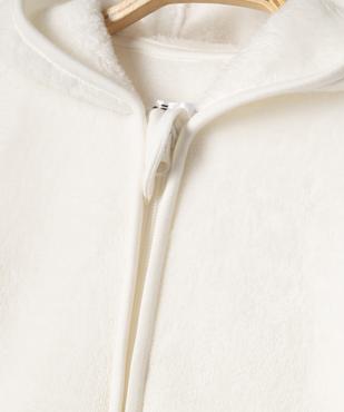Sweat zippé à capuche en fourrure imitation bébé vue6 - GEMO(BB COUCHE) - GEMO