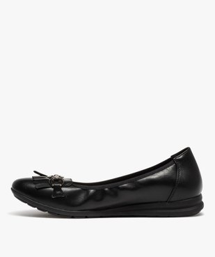 Ballerines femme unies dessus patte mexicaine vue3 - GEMO(URBAIN) - GEMO