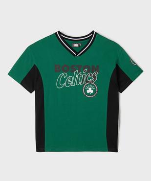 Tee-shirt manches courtes imprimé Celtics garçon - NBA vue1 - NBA - GEMO
