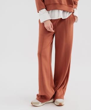 Pantalon extensible et confortable femme vue2 - GEMO(FEMME PAP) - GEMO