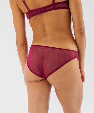 Culottes en dentelle et tulle femme (lot de 2) vue2 - GEMO(HOMWR FEM) - GEMO