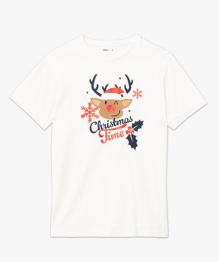Tee-shirt à manches courtes spécial Noël homme vue4 - GEMO (HOMME) - GEMO