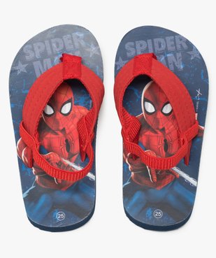 Tongs garçon Spiderman avec lanière élastique vue1 - SPIDERMAN - GEMO