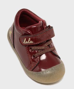 Chaussures premiers pas vernies faciles à enfiler bébé fille - LuluCastagnette vue5 - LULUCASTAGNETTE - GEMO