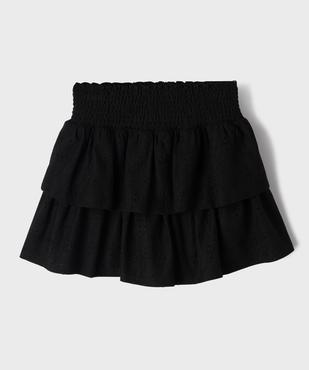 Jupe à volants avec doublure short invisible fille vue1 - GEMO (JUNIOR) - GEMO