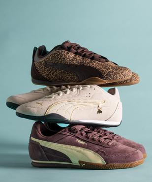 Tennis à fine semelle imprimé léopard femme - Puma vue7 - PUMA - GEMO