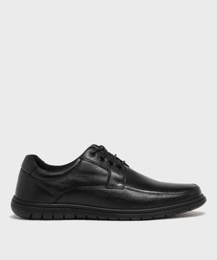 Derbies confort en cuir homme - G'Flex vue1 - G'FLEX - GEMO