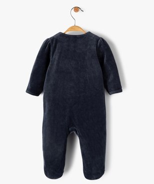 Pyjama bébé fille avec motifs cœurs et petites fronces vue4 - GEMO(BB COUCHE) - GEMO