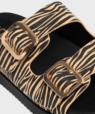 Mules à larges brides ont toile femme - 5 Miles vue6 - 5 MILES - GEMO